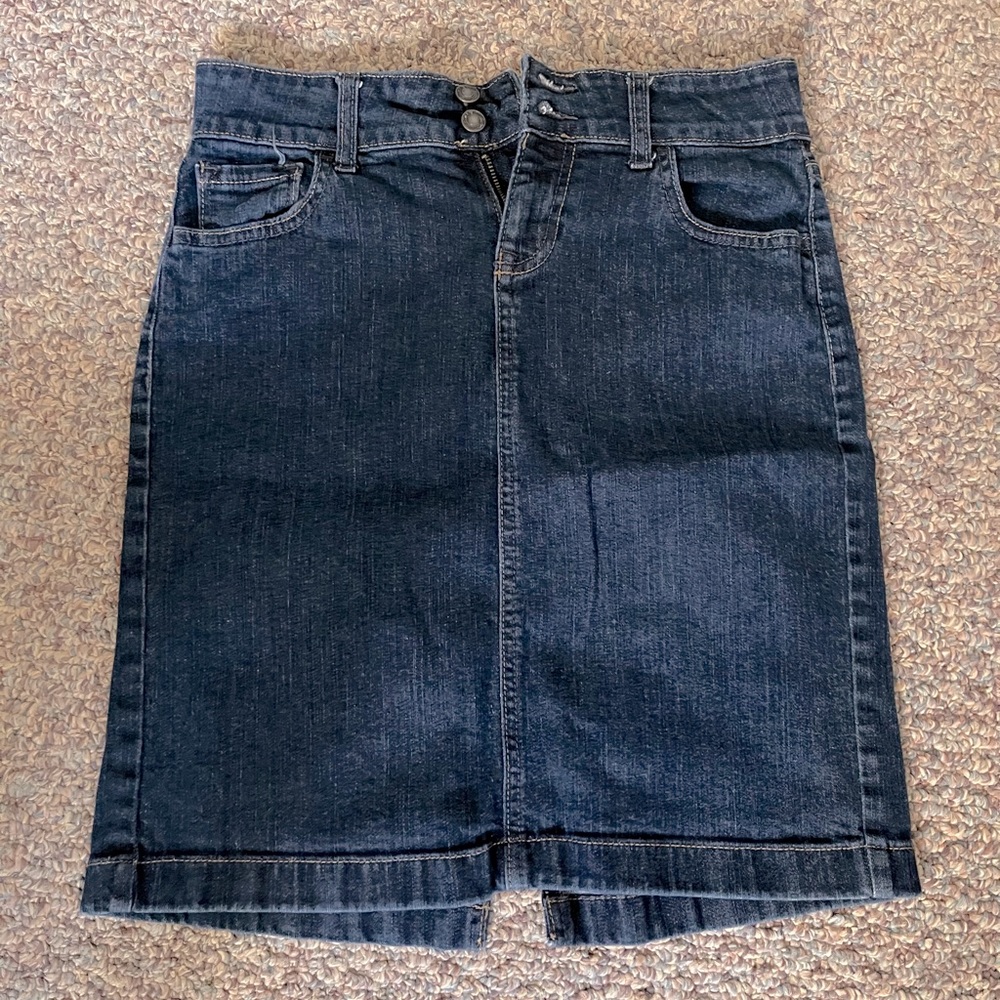 Denim skirt